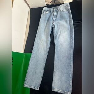 Classic Blue Straight Denim Jeans